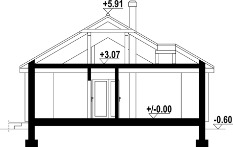 Фасад дома GEA-7971-87 Фасад дома GEA-7971-87