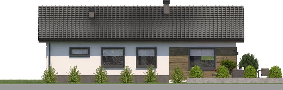 Фасад дома DKG-6742-83 Фасад дома DKG-6742-83