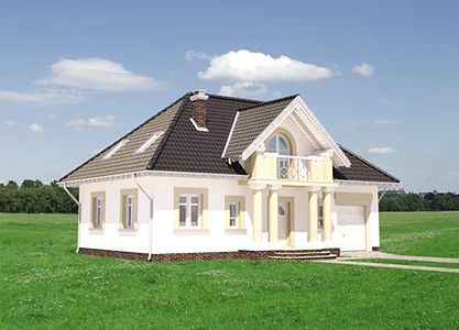 Фасад дома DKG-9283-98 Фасад дома DKG-9283-98