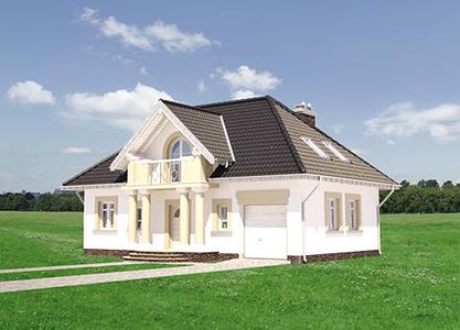 Фасад дома DKG-9283-98 Фасад дома DKG-9283-98