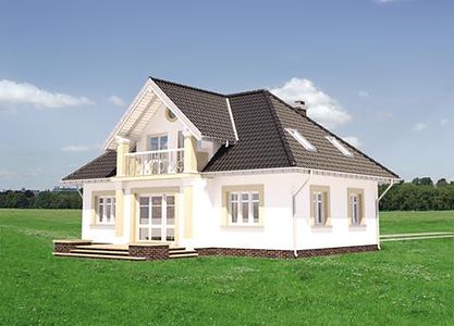Фасад дома DKG-9283-98 Фасад дома DKG-9283-98
