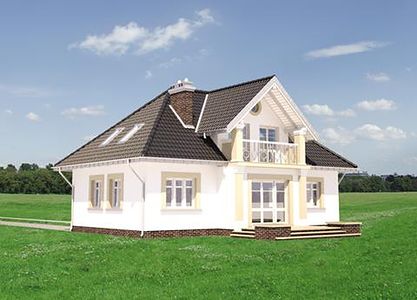 Фасад дома DKG-9283-98 Фасад дома DKG-9283-98
