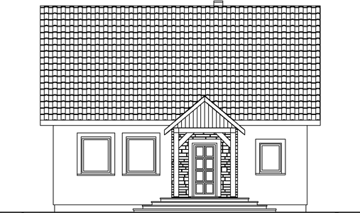 Фасад дома GKE-7955-82 Фасад дома GKE-7955-82