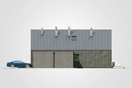 Фасад дома GEK-5239-83 Фасад дома GEK-5239-83
