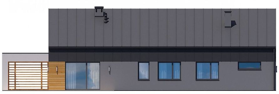 Фасад дома FEE-2767-84 Фасад дома FEE-2767-84