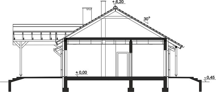 Фасад дома DEF-2564-43 Фасад дома DEF-2564-43