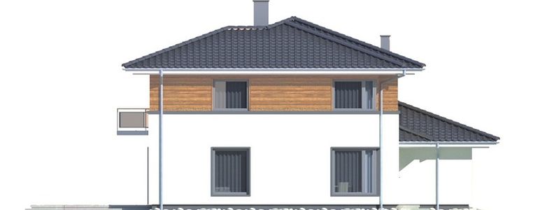 Фасад дома HIF-2945-47 Фасад дома HIF-2945-47