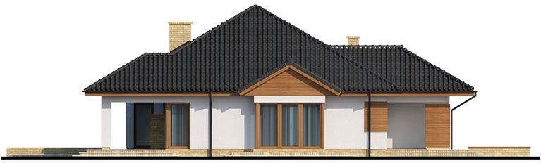 Фасад дома KIE-9498-82 Фасад дома KIE-9498-82