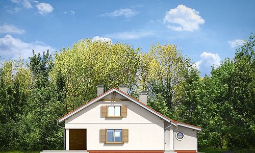 Фасад дома HGD-8596-46 Фасад дома HGD-8596-46