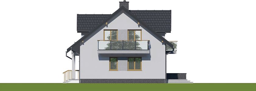 Фасад дома FFH-3249-36 Фасад дома FFH-3249-36