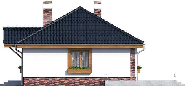 Фасад дома EII-8871-58 Фасад дома EII-8871-58