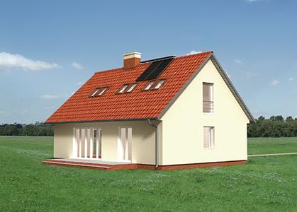 Фасад дома GAA-4838-24 Фасад дома GAA-4838-24