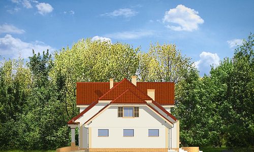 Фасад дома IDD-6392-81 Фасад дома IDD-6392-81