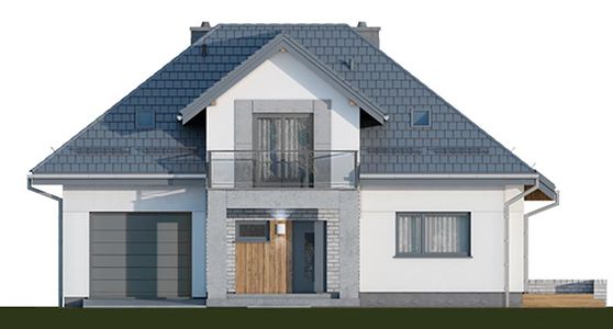 Фасад дома KED-4765-54 Фасад дома KED-4765-54