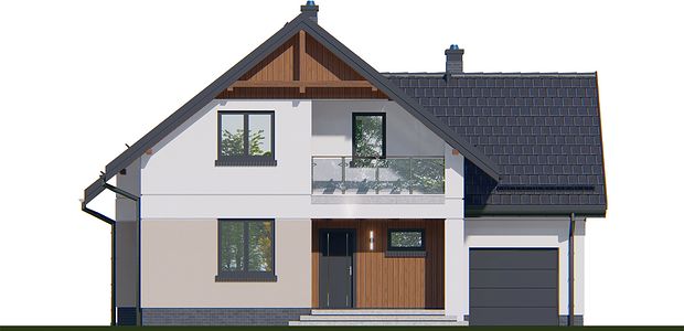 Фасад дома IIH-1844-75 Фасад дома IIH-1844-75