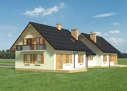 Фасад дома FFI-9677-88 Фасад дома FFI-9677-88