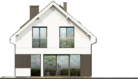 Фасад дома GEF-8574-63 Фасад дома GEF-8574-63