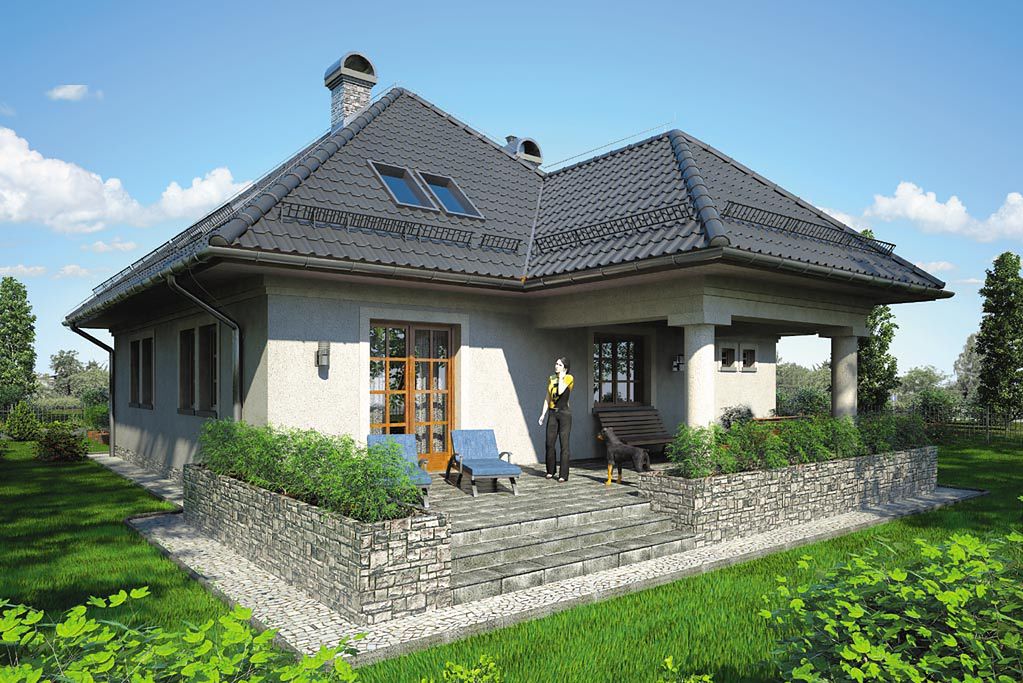 Проект дома HFH-2894-87 Проект дома HFH-2894-87