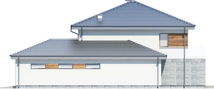 Фасад дома BHG-4336-66 Фасад дома BHG-4336-66